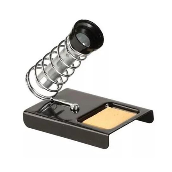 Base Metálica Para Cautín Tipo Lápiz BCE Base Con Esponja Para Cautín