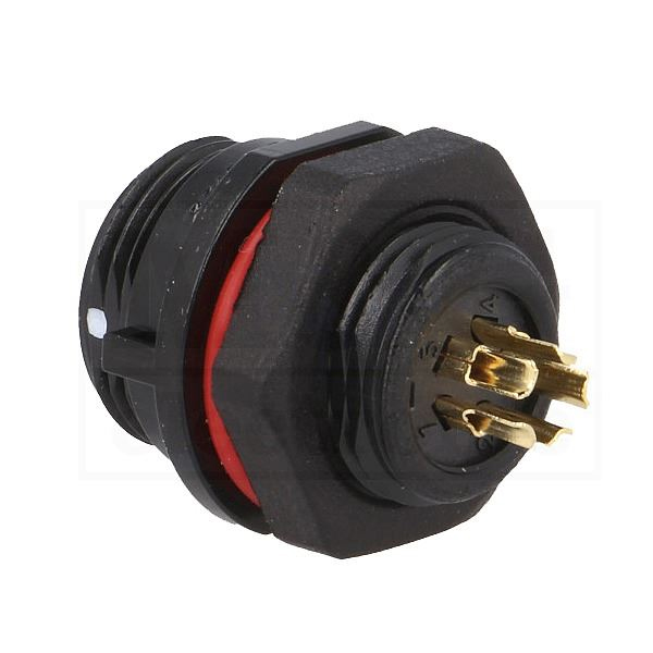 CA11-5H Mini conector aéreo hembra SP11 IP68 b