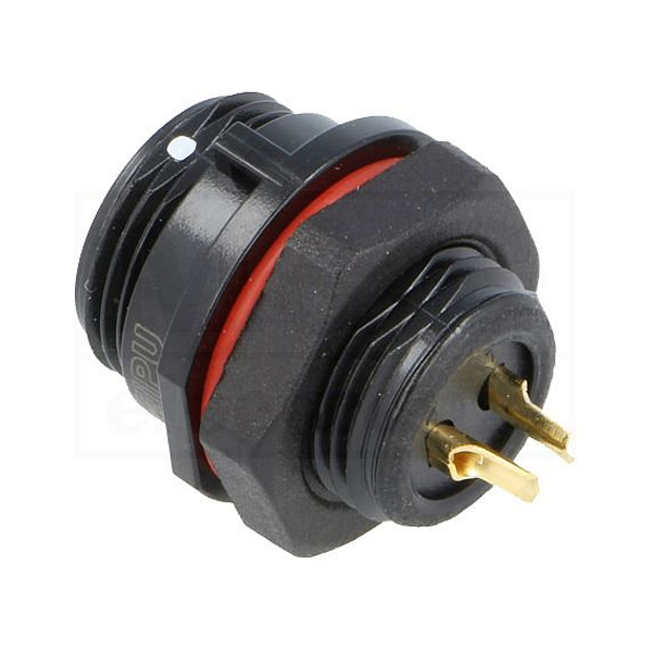 CC11-2H Mini conector chasis hembra SP11 IP68 B