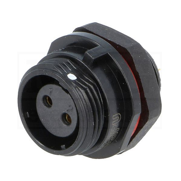 CC11-2H Mini conector chasis hembra SP11 IP68 CC11-2H Mini conector chasis hembra SP11 IP68
