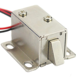 CEM12V Cerradura electromagnética con Solenoide 12V 0.4A