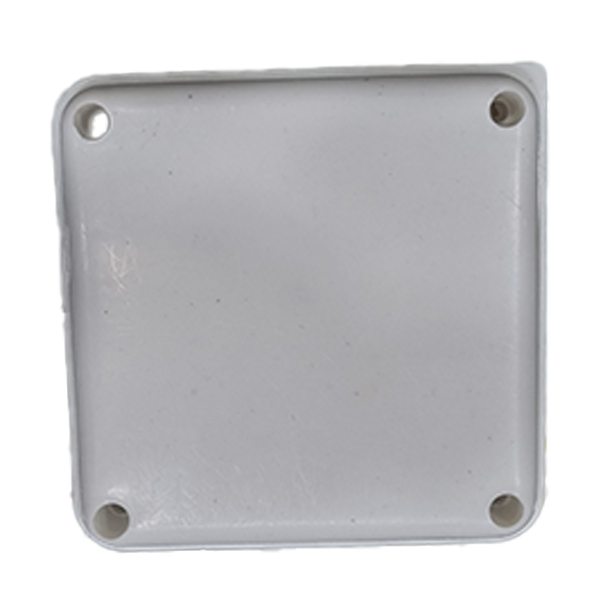 Caja de derivación plástica blanca de 10X10X5cm CAJAD Caja de derivación plástica blanca de 10X10X5cm CAJAD