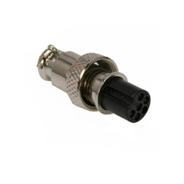 Conector Circular Aéreo 6 Pines hembra GX16 MRM31-6J Conector Circular Aéreo 6 Pines hembra GX16