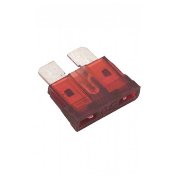 Fusible Automotriz Rojo Steren F10AA usible automotriz de 32 Vcc 10 A, rojo