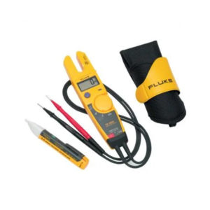 Kit de comprobador eléctrico Fluke T5-1000 con funda y comprobador de voltaje 1AC II