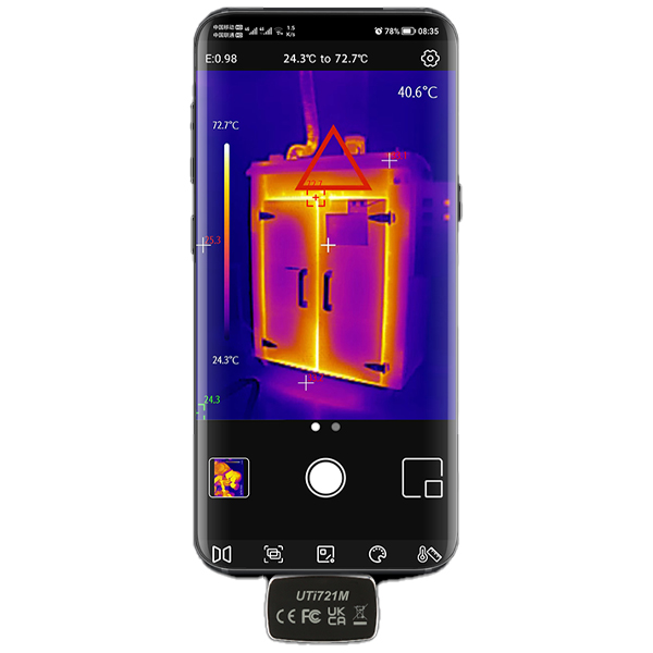 Módulo De Cámara Térmica Para Android UTI721M 4