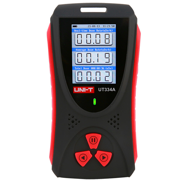 Probador De Dosis De Radiación Uni-Trend UT334A Medidor De Radiación Beta, Gamma y X Uni-Trend UT334A