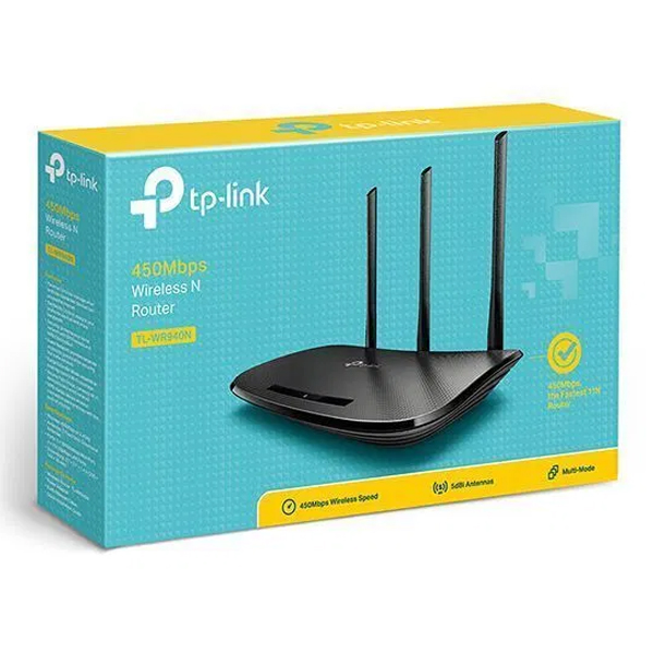 Router Inalámbrico N 450Mbps Tp Link WR940N En Caja