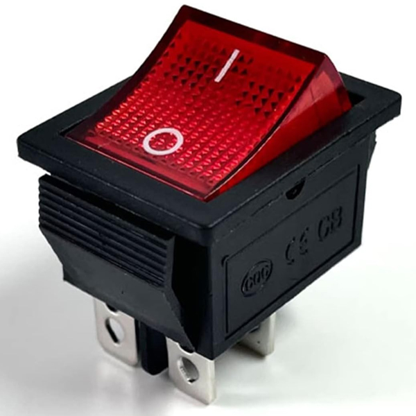 Suiche Balancín 20A-125Vac Doble Polo 6 Pines R2101C Suiche Balancín 20A-125Vac Doble Polo 6 Pines R2101C