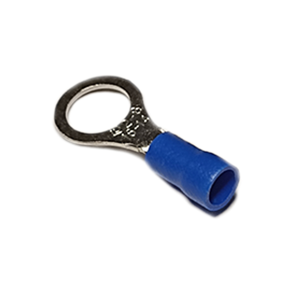 Terminal Ojo 8mm 16-14AWG Azul HellermannTyton HOT02508 Terminal Ojo 8mm 16-14AWG Azul HellermannTyton HOT02508