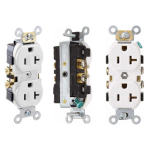 Tomacorriente Doble Nema Leviton 5-20R CR20t