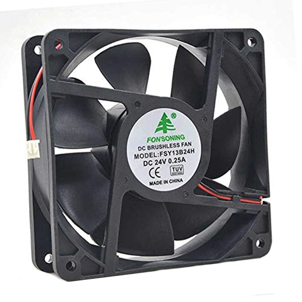 Ventilador Axial De 24Vdc 120mm X 120mm X 38mm VF424 Ventilador Axial De 24Vdc 120mm X 120mm X 38mm VF424
