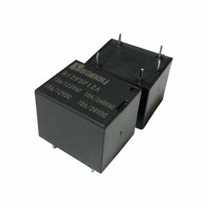 Relé Electromecánico 12Vdc/12A 5 Pines NCR R12V5P12AN